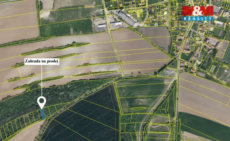 Prodej zahrady, Kočí, 521 m2