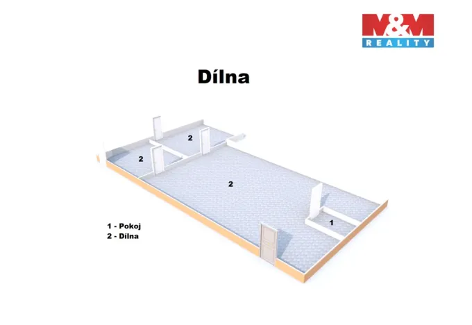 Prodej skladu, Letohrad, Petříkov, 195 m2
