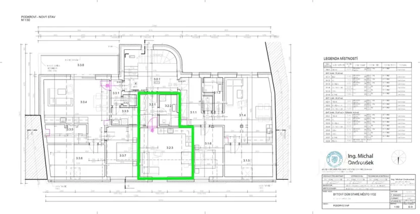 Pronájem bytu 1+kk, Staré Město, Hradišťská, 35 m2