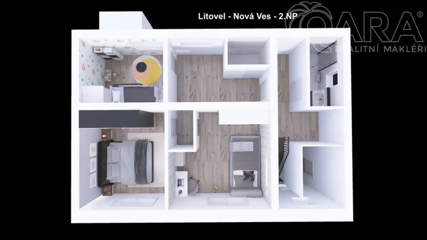 Prodej rodinného domu, Litovel - Nová Ves, 125 m2