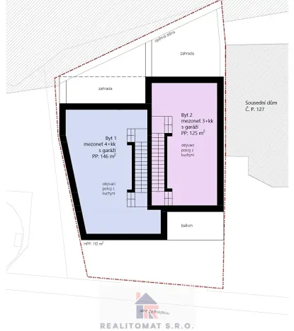 Prodej pozemku pro bydlení, Praha - Kyje, Za Rokytkou, 190 m2