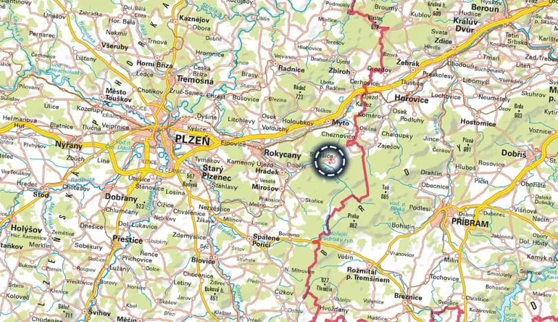 Prodej louky, Strašice, 3697 m2