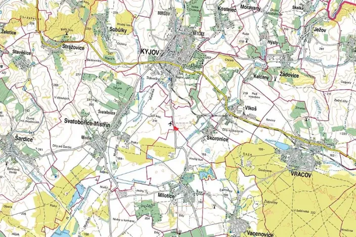 Prodej pole, Milotice, 8489 m2