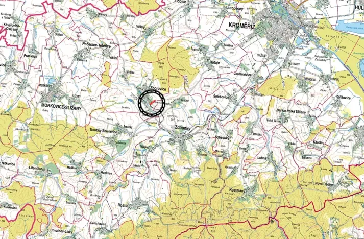 Prodej podílu pole, Zdounky, 2520 m2