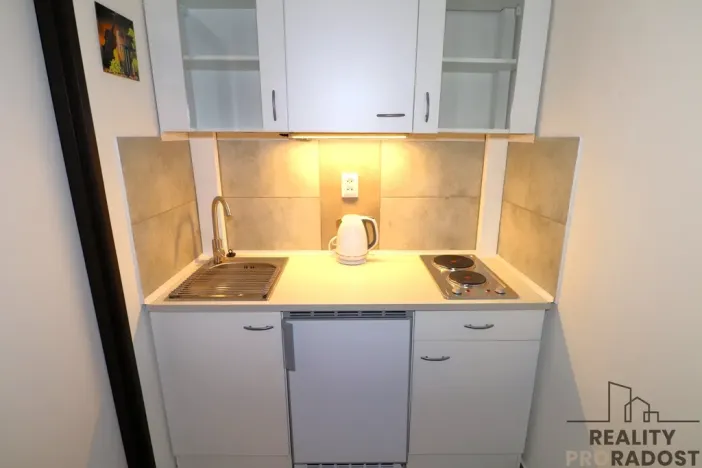 Pronájem bytu 1+kk, Brno - Řečkovice, Ladova, 28 m2