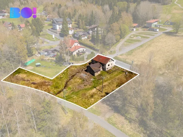 Prodej pozemku pro bydlení, Železná Ruda - Špičák, 2509 m2