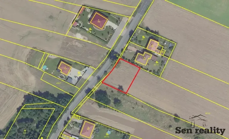 Prodej pozemku pro bydlení, Tatce, Na Stachově, 800 m2