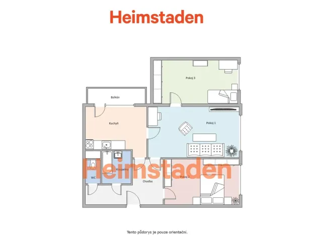 Pronájem bytu 3+1, Frýdek-Místek - Místek, Československé armády, 80 m2