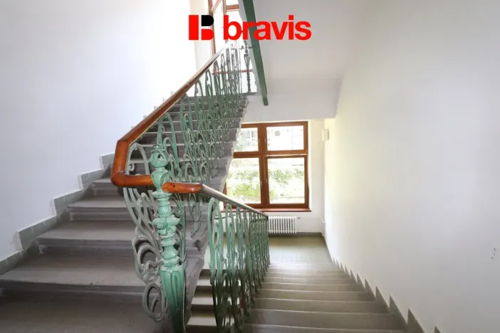 Pronájem bytu 1+1, Brno - Veveří, Antonínská, 53 m2