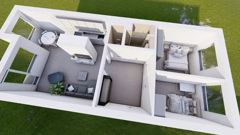 Prodej bytu 3+kk, Praha - Hlubočepy, Lumiérů, 68 m2