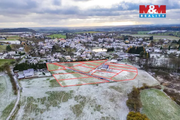 Prodej pozemku pro bydlení, Kasejovice, 1234 m2