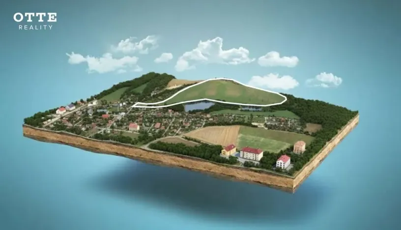 Prodej louky, Plzeň - Malesice, 106411 m2