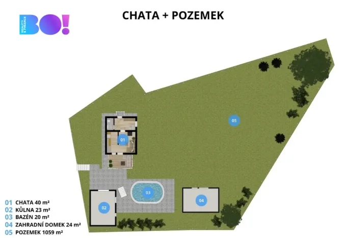 Prodej chaty, Dolní Lhota, 40 m2