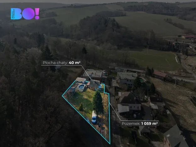 Prodej pozemku pro bydlení, Dolní Lhota, 1059 m2