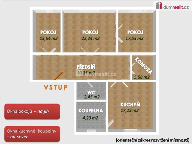 Pronájem bytu 3+1, Karlovy Vary - Rybáře, Sokolovská, 93 m2