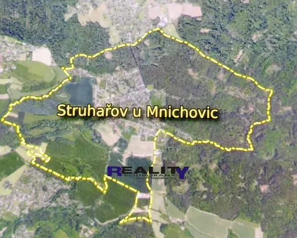 Prodej zahrady, Struhařov, V Zahradách, 397 m2