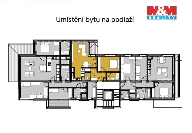 Prodej bytu 2+kk, Praha, U starého židovského hřbitova, 54 m2