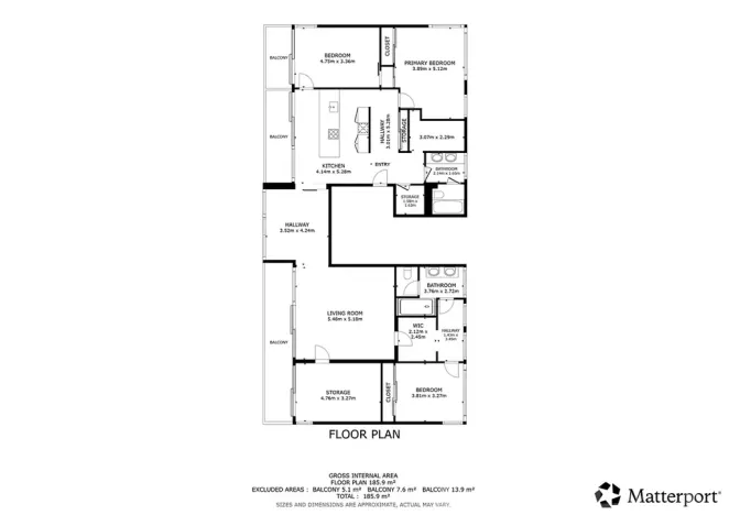 Pronájem bytu 6+kk a větší, Praha - Nusle, Na Bučance, 186 m2