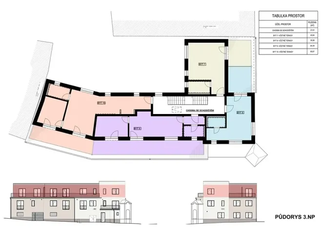 Prodej bytu 2+kk, Ivančice, Kounická, 38 m2