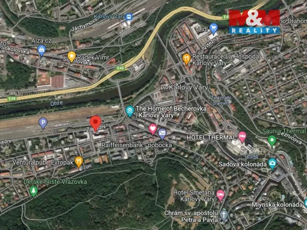 Pronájem bytu 3+kk, Karlovy Vary, Západní, 91 m2