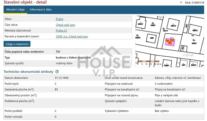 Prodej rodinného domu, Praha - Újezd nad Lesy, Lišická, 120 m2