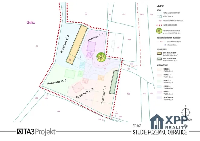 Prodej pozemku pro bydlení, Mladá Vožice, 811 m2