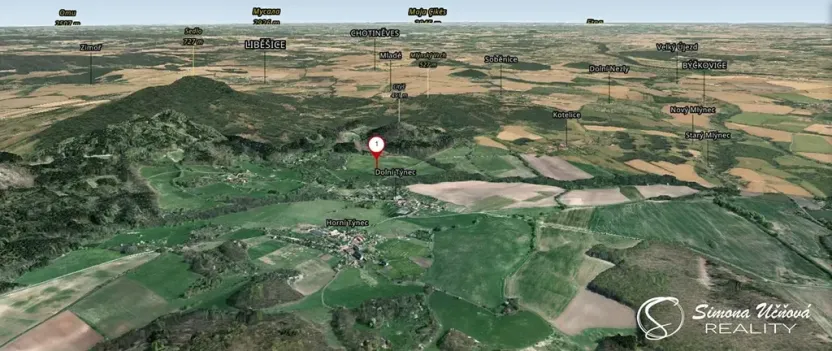 Prodej louky, Třebušín, 74552 m2