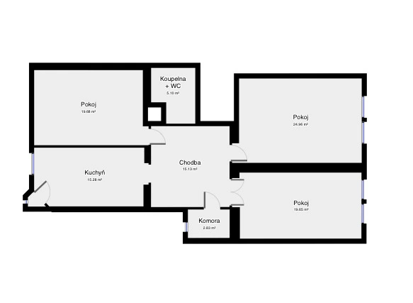 Pronájem bytu 3+1, Praha - Holešovice, Janovského, 92 m2