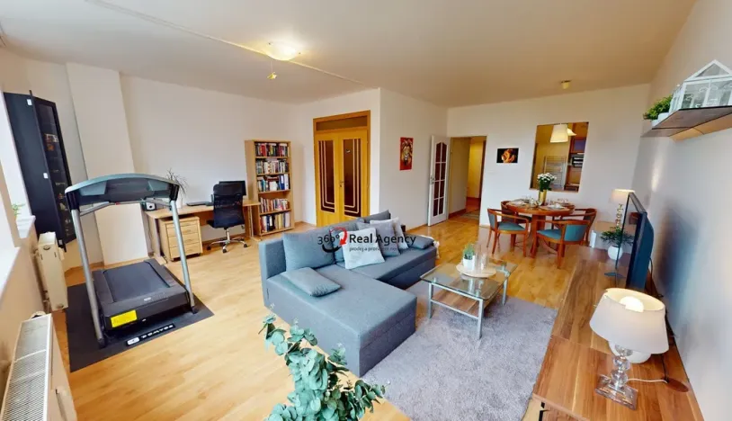 Pronájem bytu 2+kk, Praha - Hlubočepy, Trnkovo náměstí, 75 m2