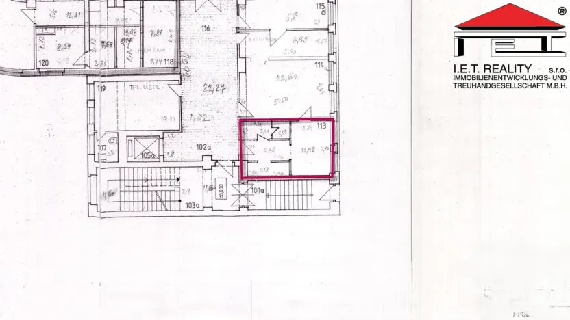 Pronájem kanceláře, Ostrava, Sokolská třída, 23 m2