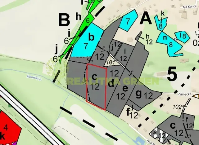 Prodej lesa, Mnichovice, 6345 m2