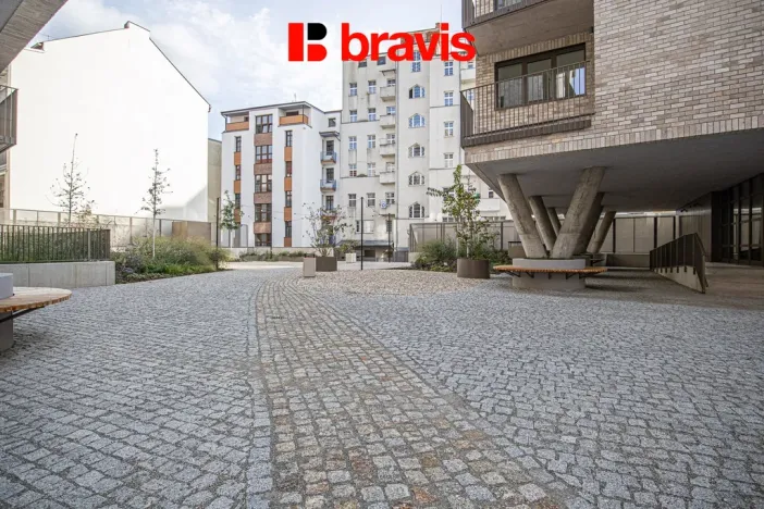 Pronájem bytu 1+kk, Brno - Zábrdovice, Bratislavská, 36 m2