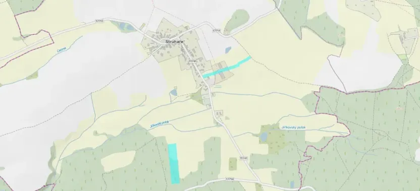 Prodej podílu pozemku, Spálené Poříčí, 3595 m2