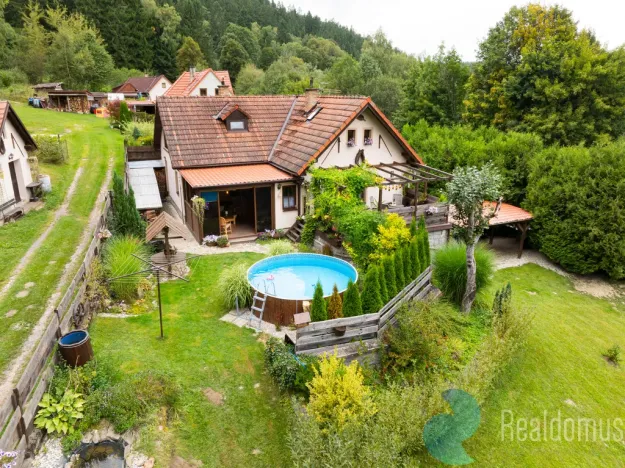 Prodej rodinného domu, Větřní - Nahořany, 180 m2