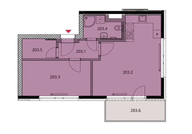 Prodej bytu 2+kk, Horoměřice, Žižkova, 53 m2