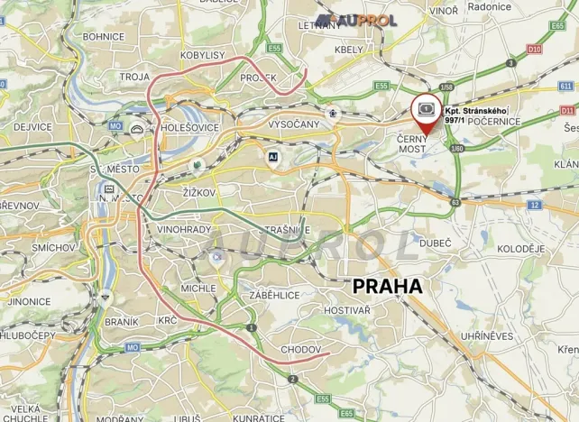 Prodej bytu 3+1, Praha - Černý Most, Kpt. Stránského, 85 m2