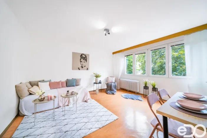 Pronájem bytu 1+kk, Pardubice, Prodloužená, 27 m2