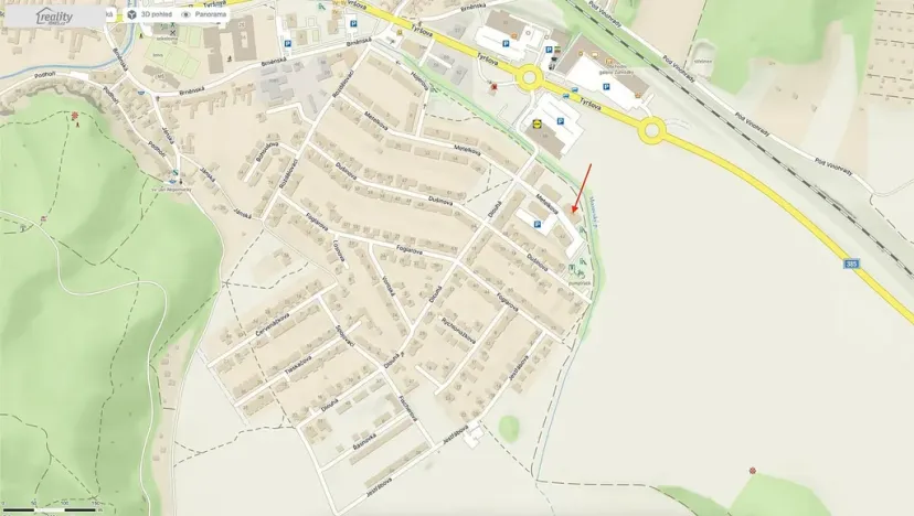 Pronájem bytu 3+kk, Kuřim, Metelkova, 59 m2