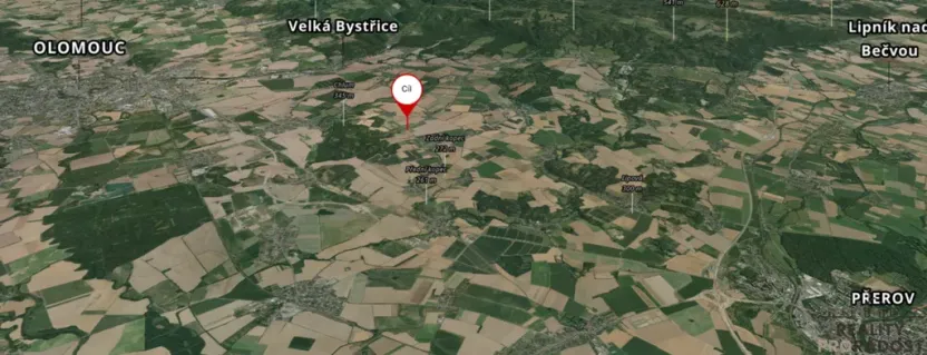 Prodej pozemku pro bydlení, Tršice, 600 m2