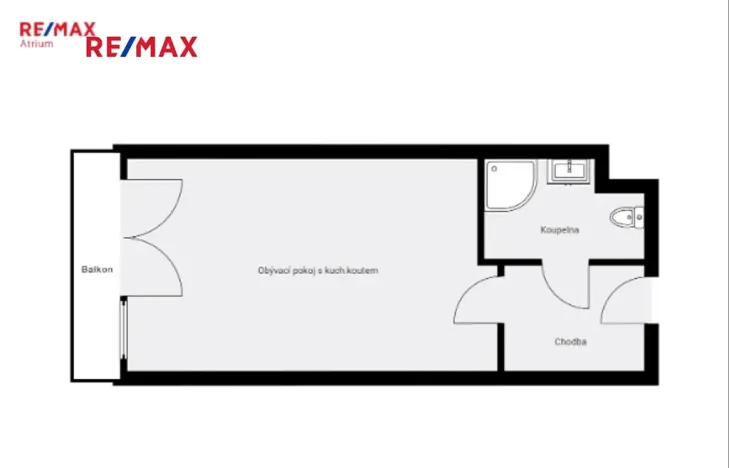 Prodej bytu 1+kk, Praha - Háje, Sochorcova, 33 m2