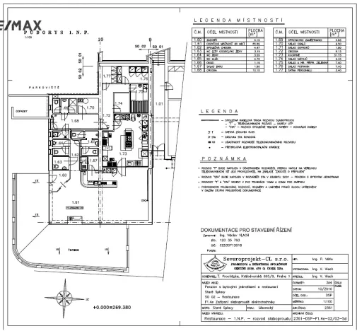Prodej restaurace, Doksy, Přístavní, 174 m2