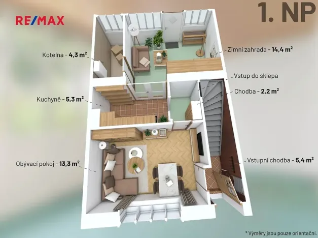 Prodej rodinného domu, Praha - Prosek, Cihlářská, 76 m2