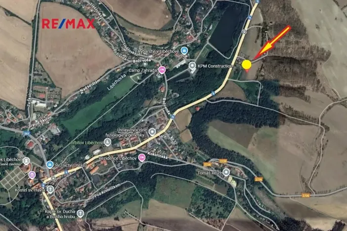 Prodej pozemku pro bydlení, Liběchov, 7548 m2