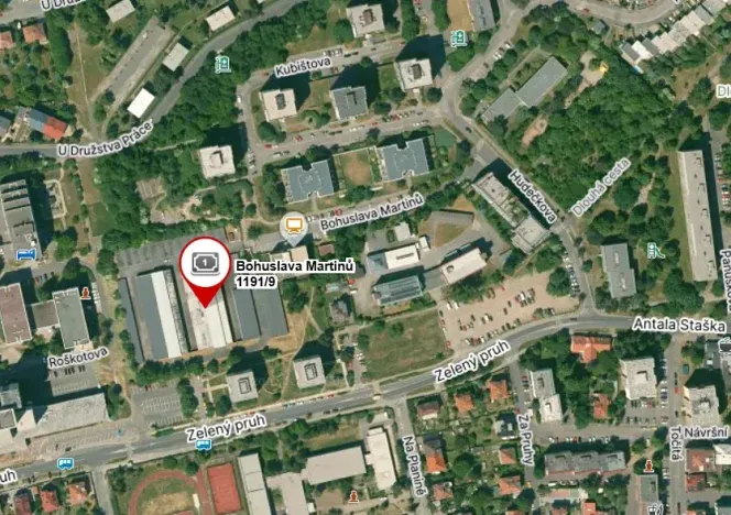 Prodej garáže, Praha - Podolí, Bohuslava Martinů, 16 m2