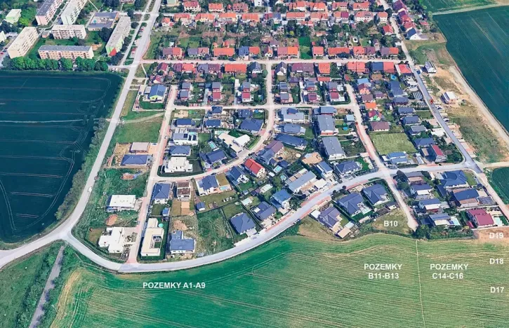 Prodej pozemku pro bydlení, Hrušovany u Brna, Pod Střediskem, 611 m2