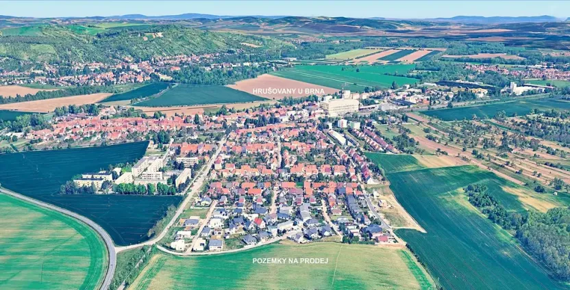 Prodej pozemku pro bydlení, Hrušovany u Brna, Pod Střediskem, 1132 m2