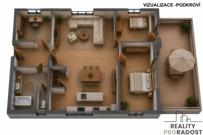 Prodej rodinného domu, Cetkovice, Kaplice, 270 m2