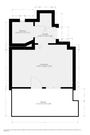 Pronájem bytu 1+kk, Praha - Libeň, Drahobejlova, 23 m2