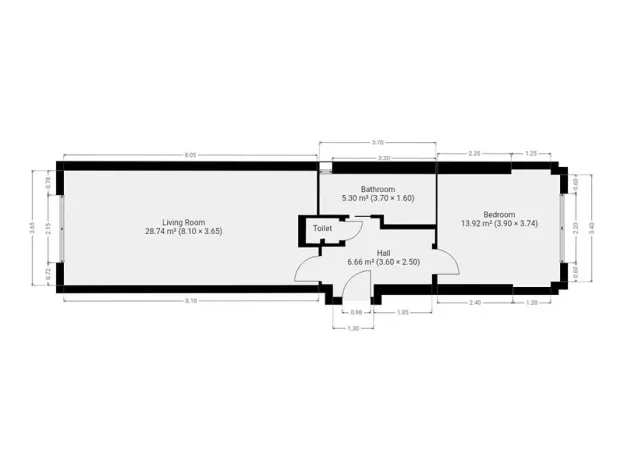 Pronájem bytu 2+kk, Praha - Nusle, Na Jezerce, 52 m2