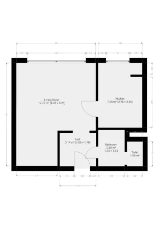 Pronájem bytu 1+1, Praha - Hlubočepy, Dreyerova, 32 m2